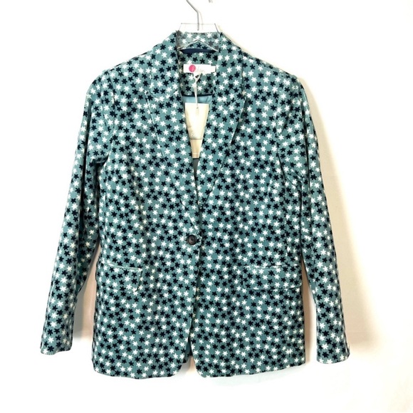 NWT Boden Oxshott Cord Blazer Heritage Blue Stars - Picture 4 of 9